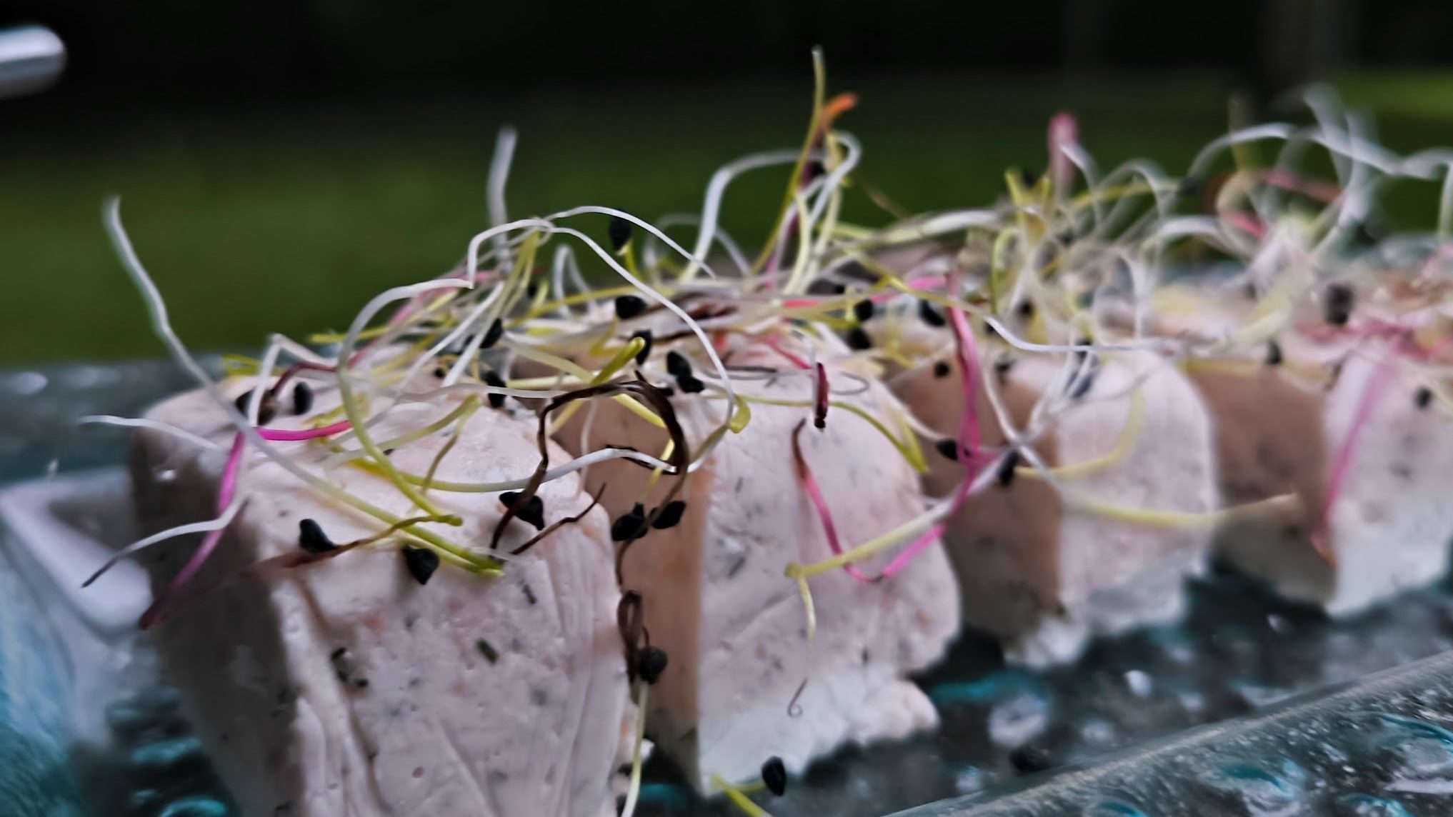 Pièce bavarois de saumon buffet mariage Oise